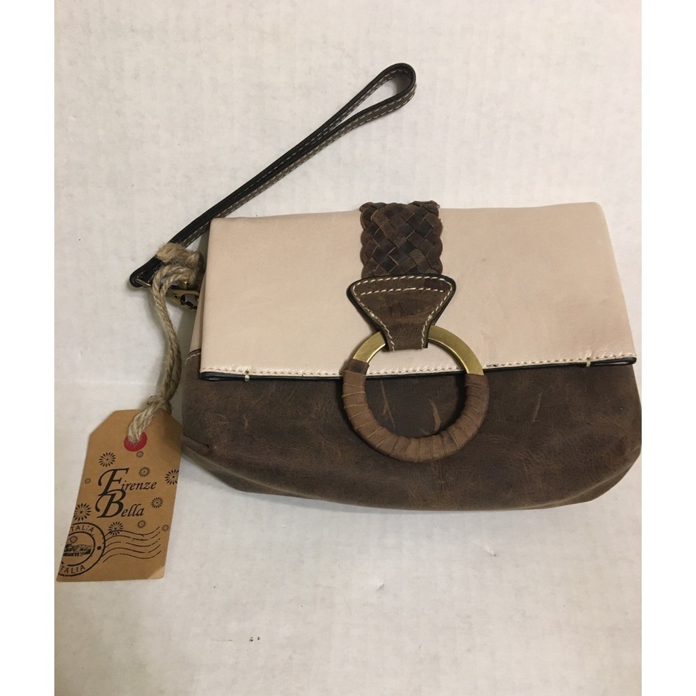 Firenze Bella Genuine Leather Clutch